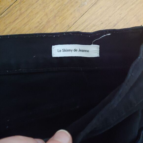 Frame Le Color Skinny De Jeanne Jeans in Film Noir Size 27 - Picture 5 of 7